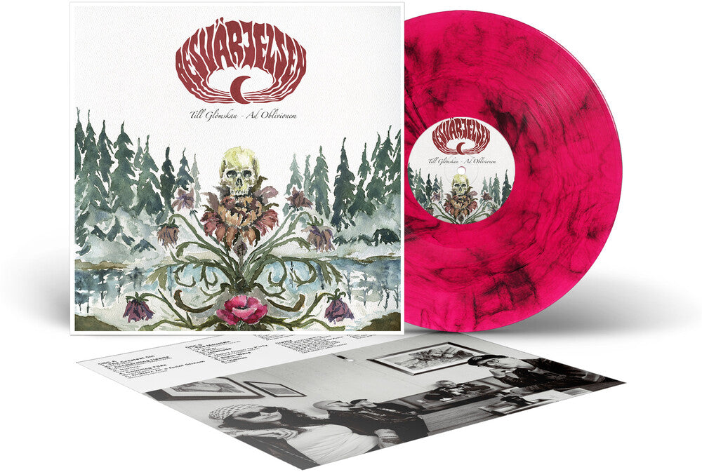 the album cover for Besvärjelsen - Till Glomskan Ad Oblivionem - Purple/Black (Blk)