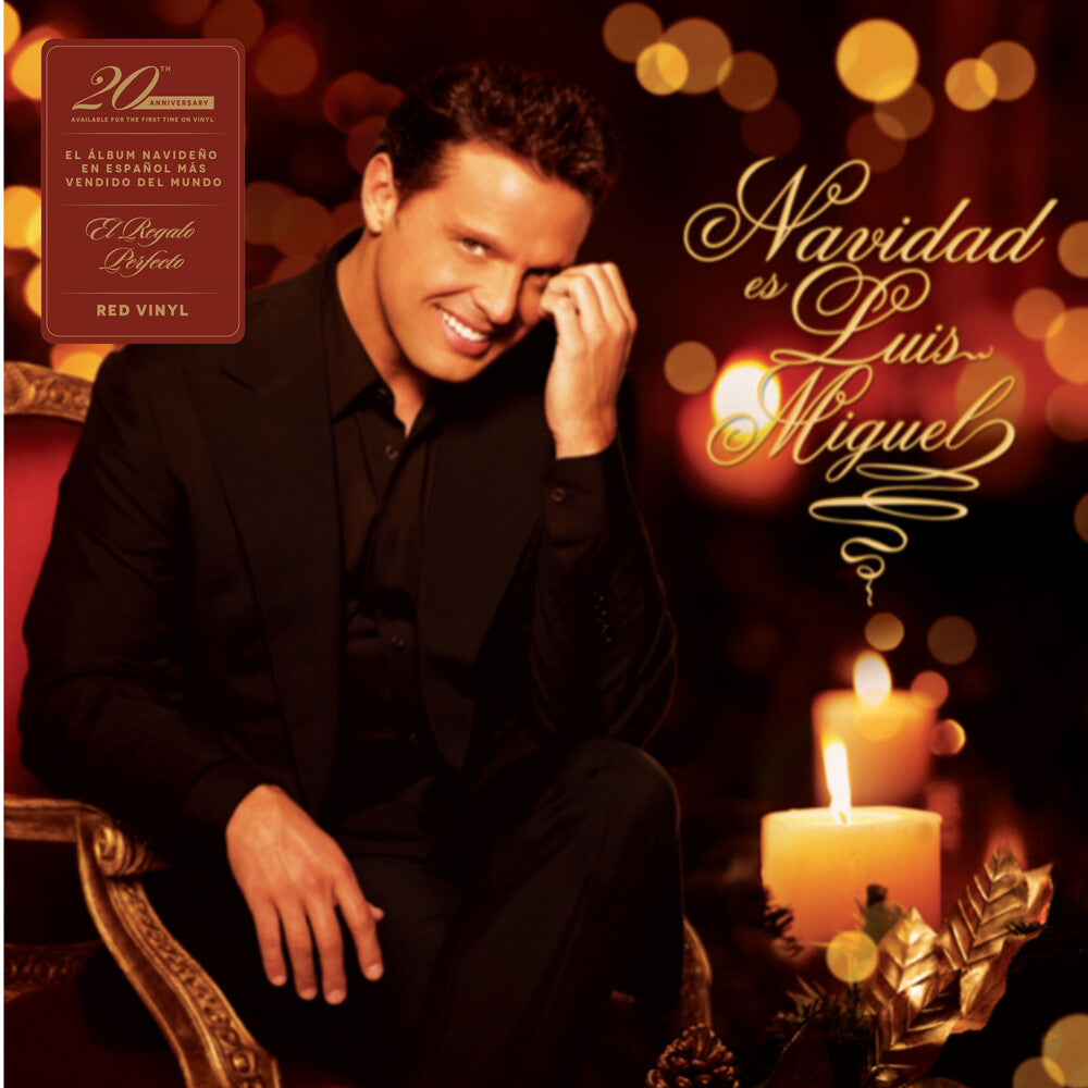 the album cover for Luis Miguel - Navidades Luis Miguel