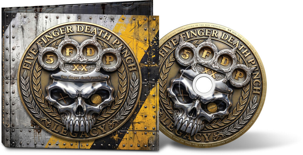 the album cover for Five Finger Death Punch - Legacy [Digipak]