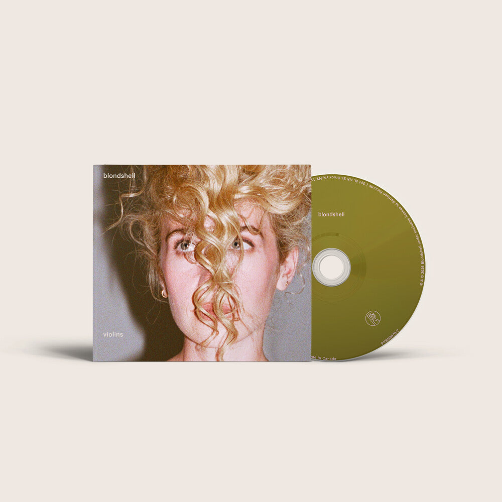 the album cover for Blondshell - Violins [Card Wallet]