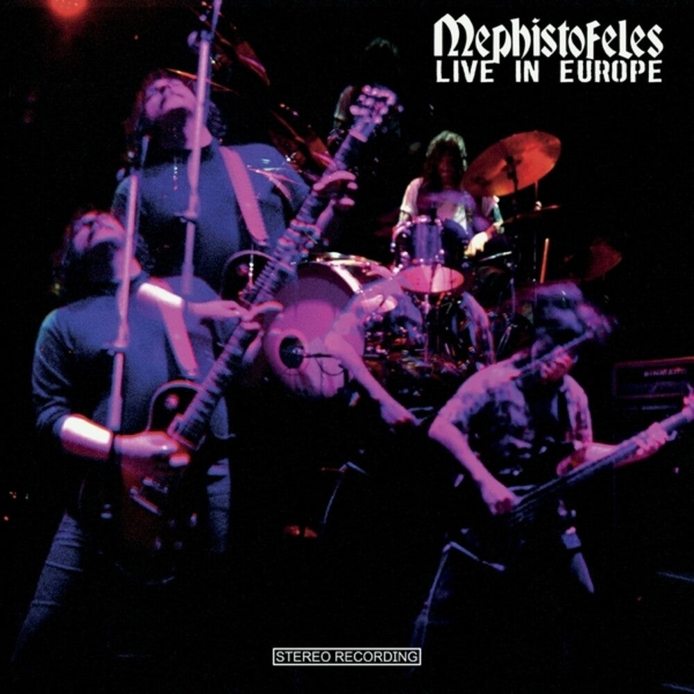 the album cover for Mephistofeles - Live In Europe (Blk) [Colored Vinyl] (Grn)