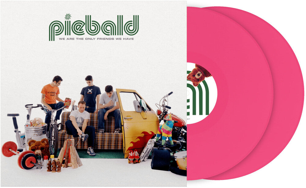 the album cover for Piebald - We Are The Only Friends We Have - Remastered [Hot Pink - Deluxe Edition]