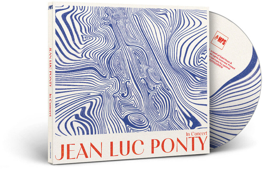 the album cover for Jean Ponty -Luc - In Concert [Digipak]