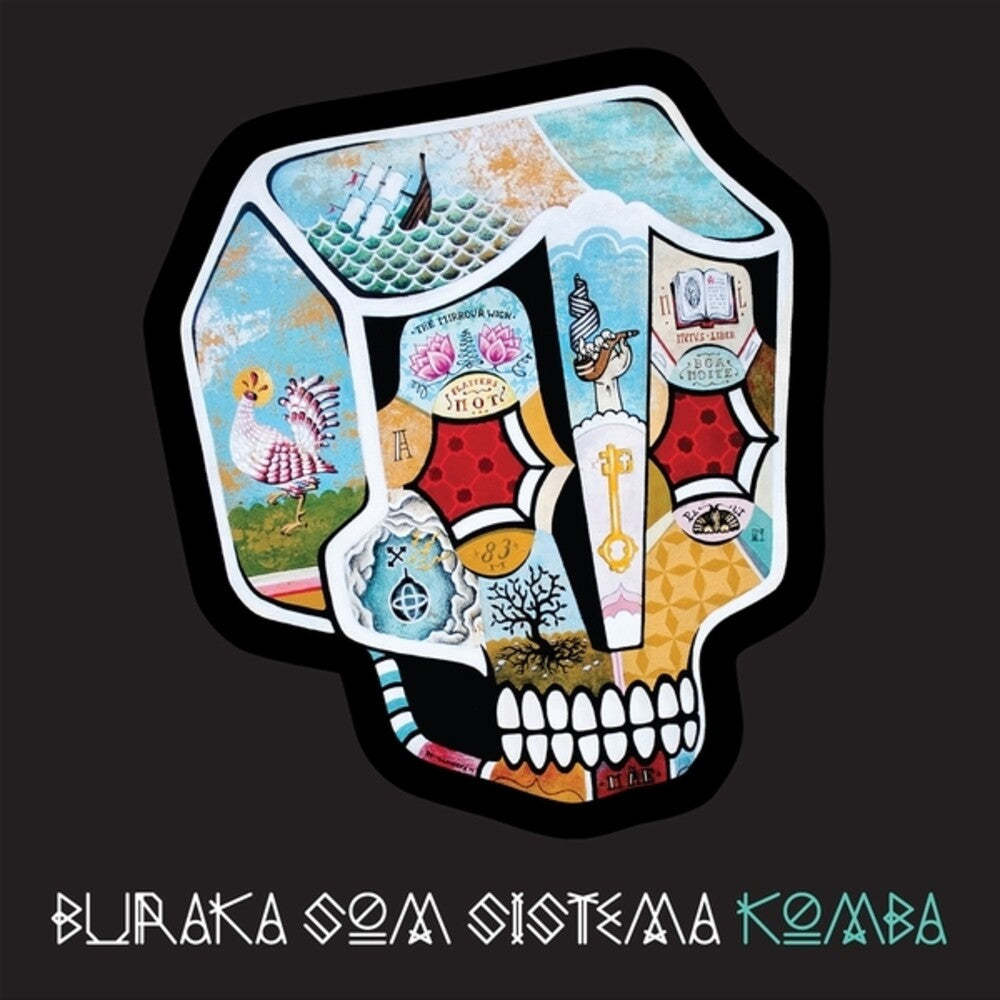 the album cover for Buraka Som Sistema - Komba