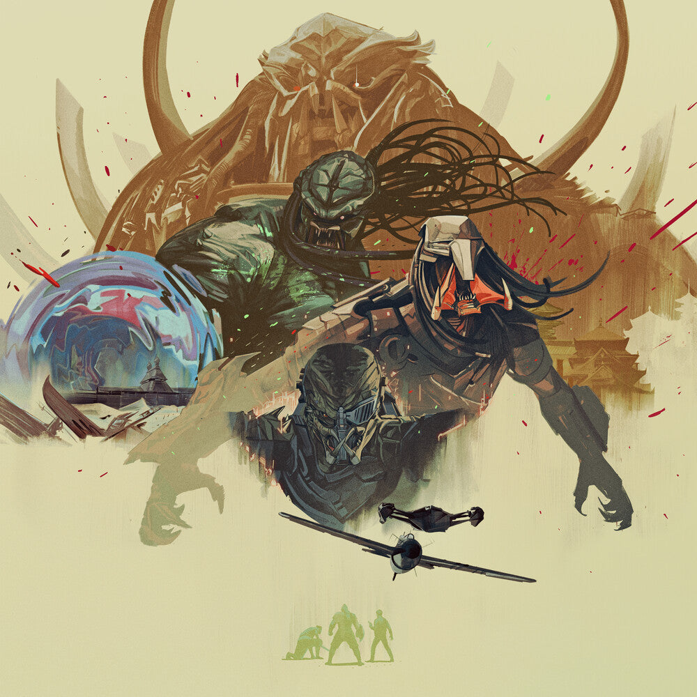 the album cover for Benjamin Wallfisch - Predator: Killer Of Killers / O.S.T.