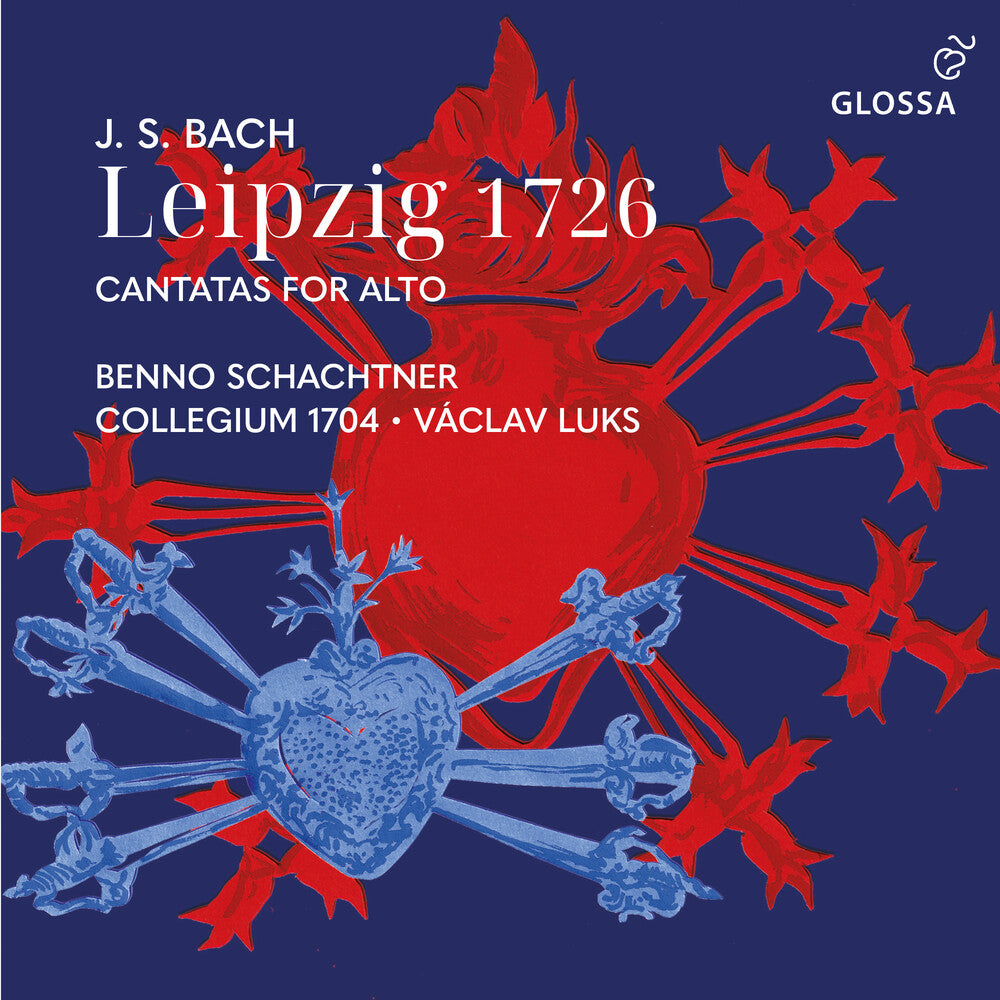the album cover for Collegium1704 / Luks, Vaclav - Bach: Cantatas for Alto