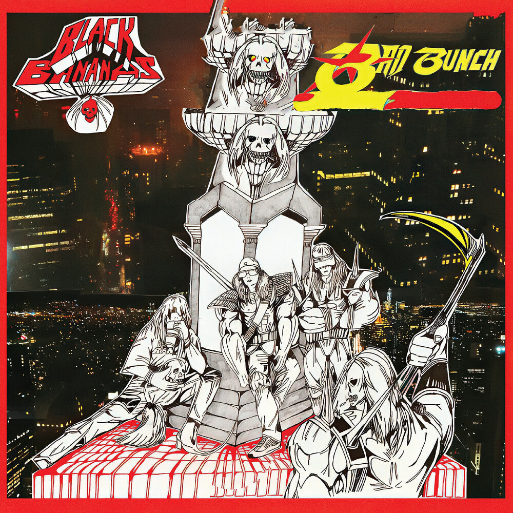 the album cover for Black Bananas - Bad Bunch [Indie Exclusive] Banana Splatter [Colored Vinyl] [Indie Exclusive]