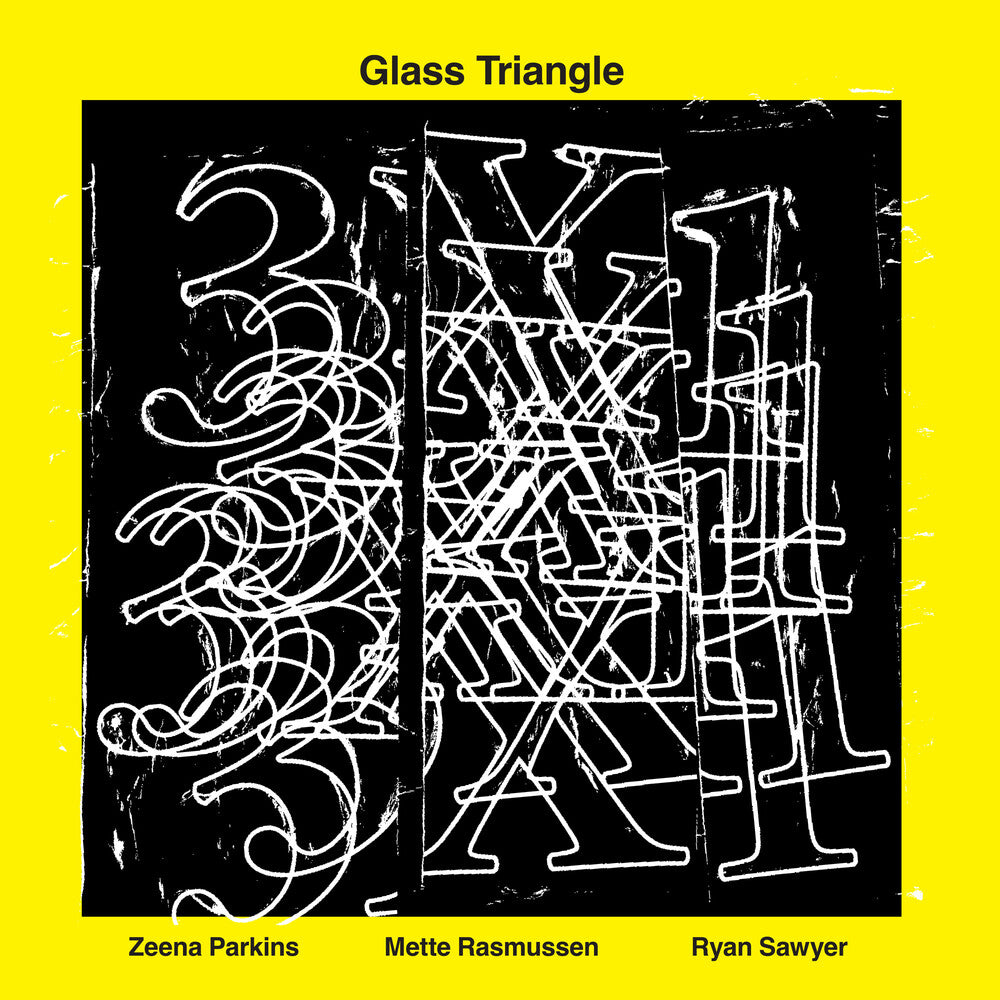 the album cover for Glass Triangle - 3 X 1