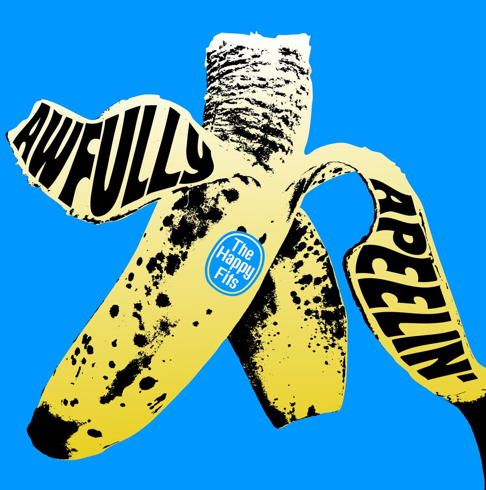 the album cover for Happy Fits - Awfully Apeelin' [Colored Vinyl] (Aniv)