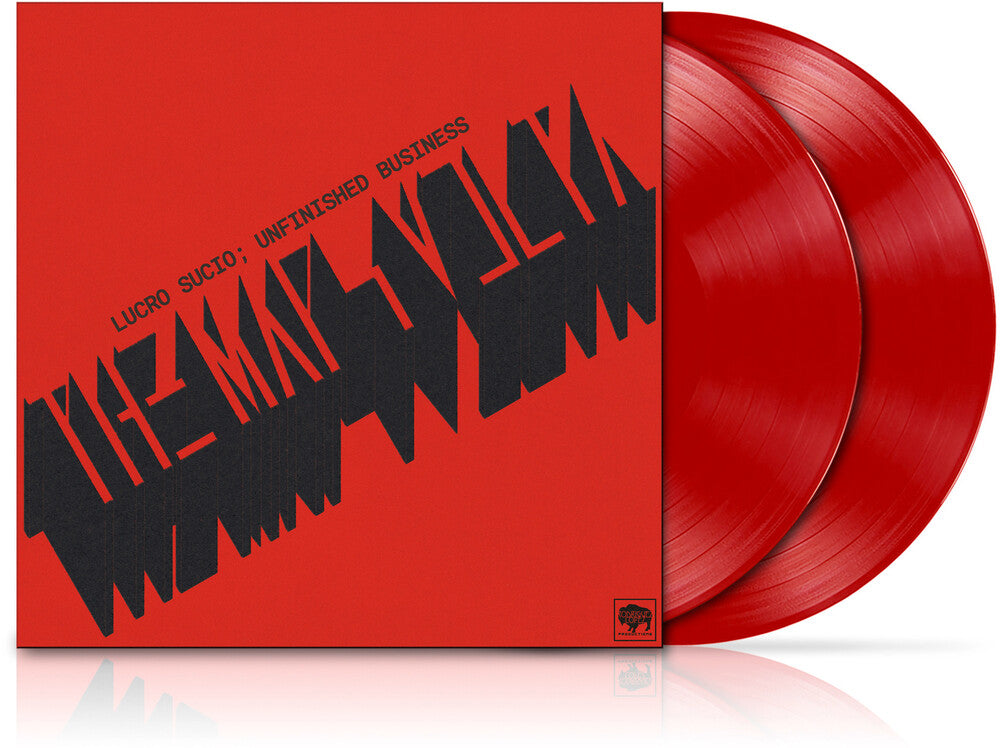 the album cover for The Mars Volta - Lucro Sucio; Unfinished Business [Red]