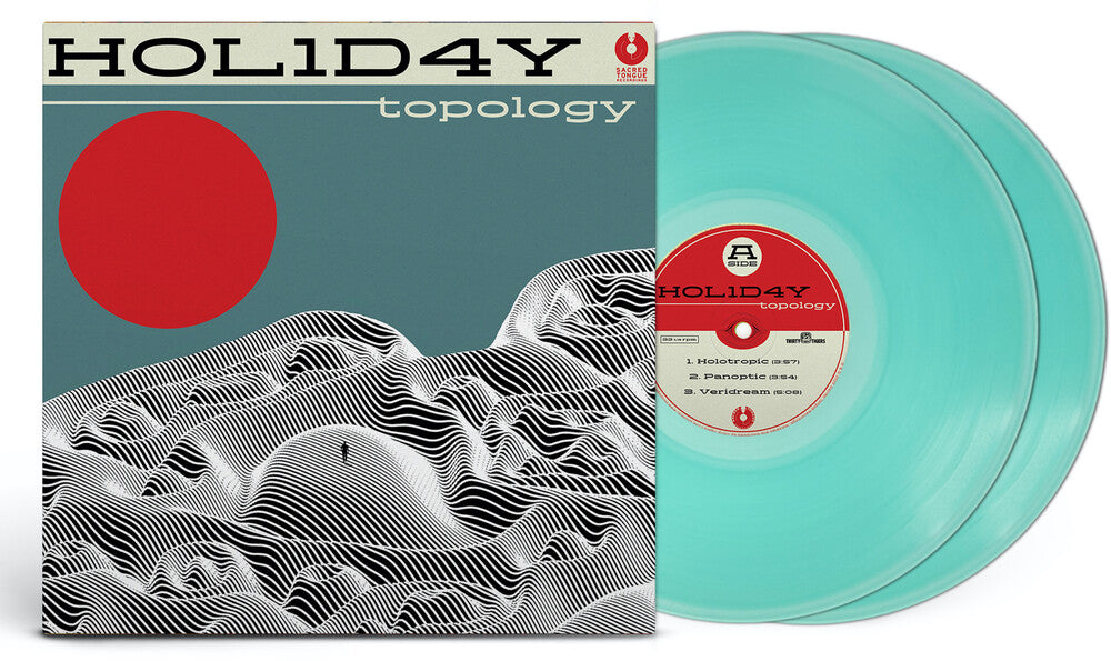 the album cover for HOL1D4Y - Topology [Sea Glass]