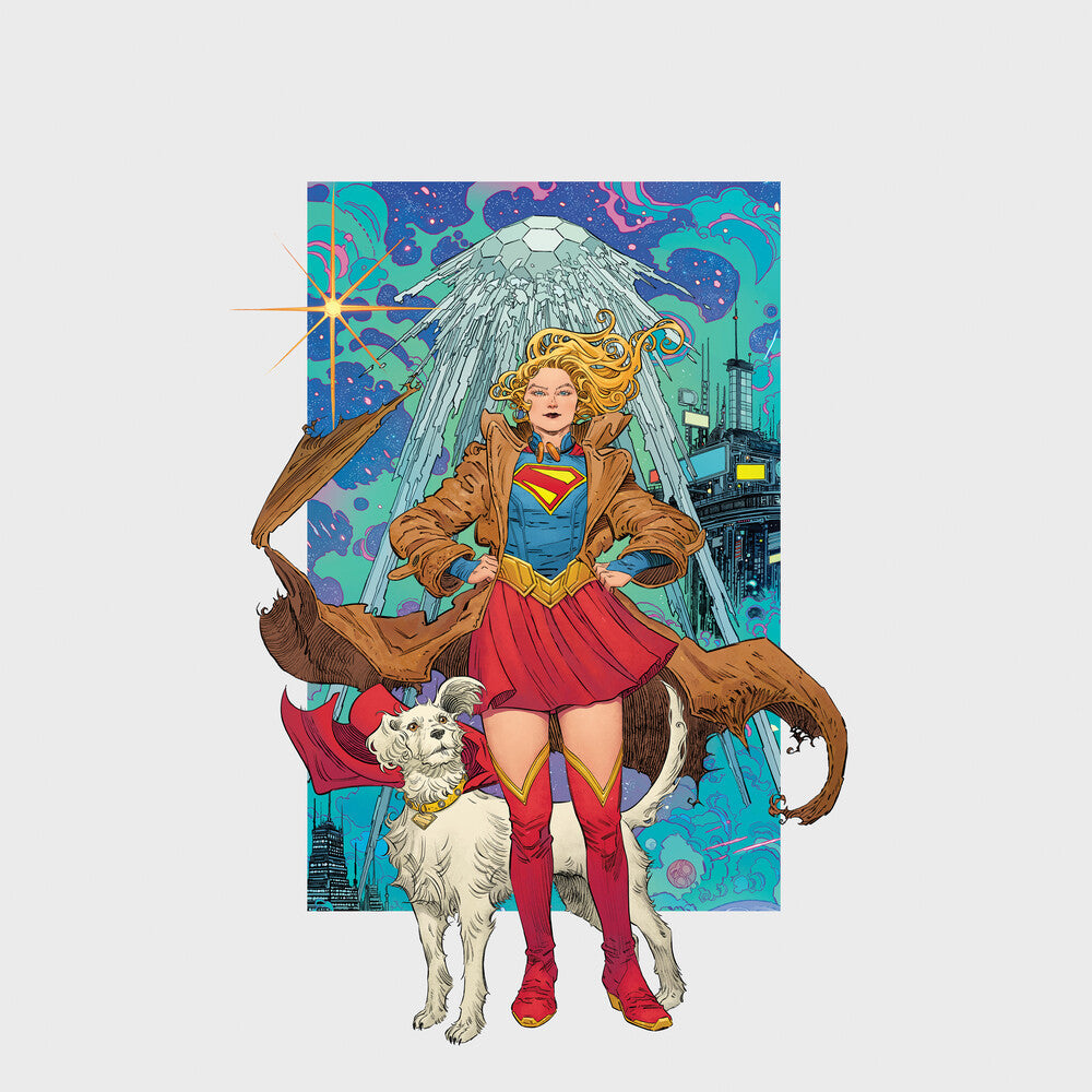 the album cover for Claudia Sarne - Supergirl / O.S.T.