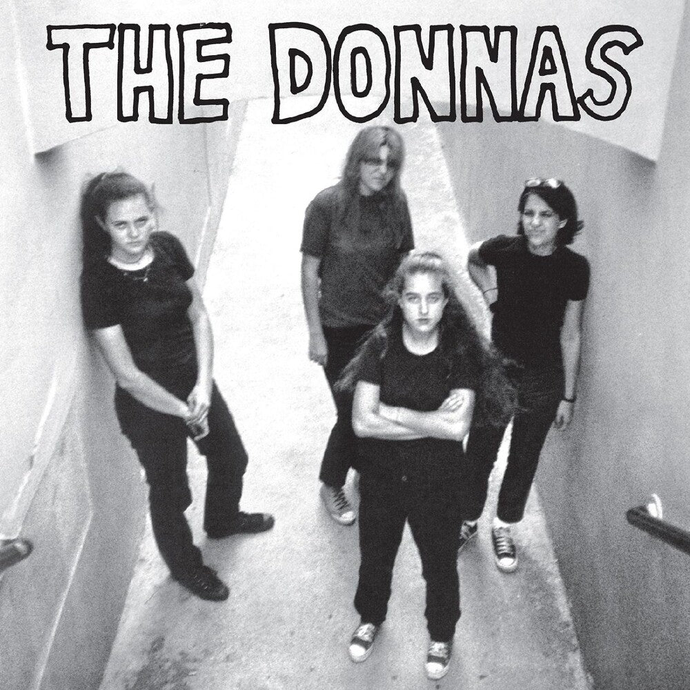 the album cover for Donnas - Donnas - Analog - Clear W/ Black & Purple [Colored Vinyl]