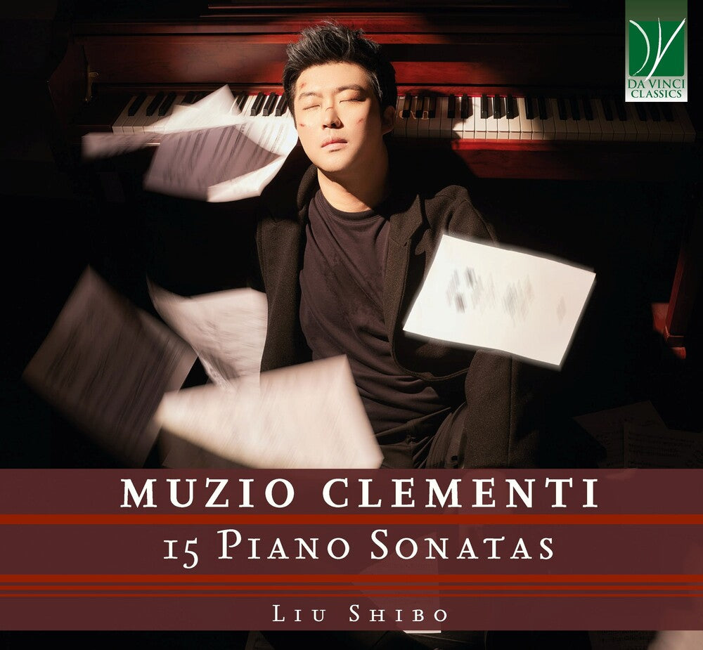 the album cover for Shibo Liu - Muzio Clementi: 15 Piano Sonatas (3cd)