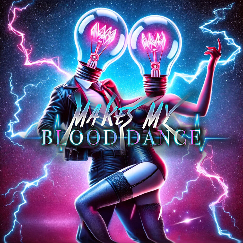 the album cover for Makes My Blood Dance - Z3r0 2 Lght P33d