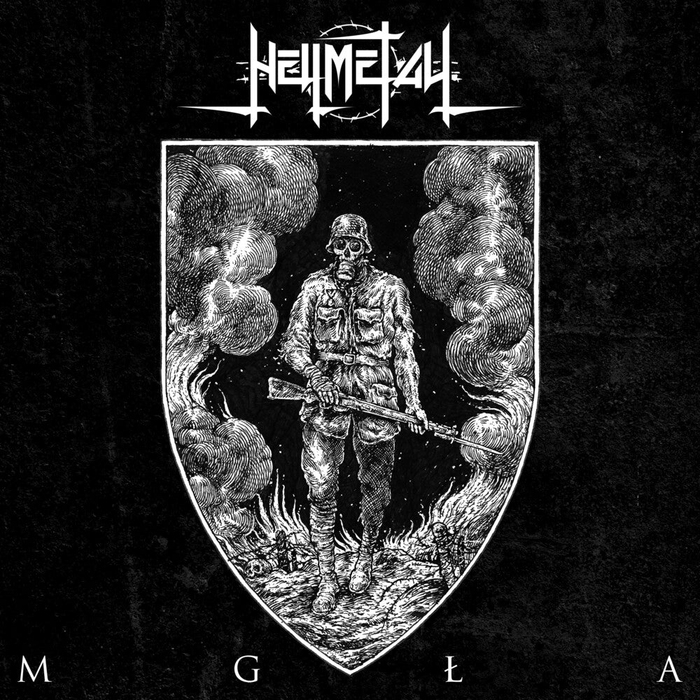 the album cover for Hellmetall - Mgla
