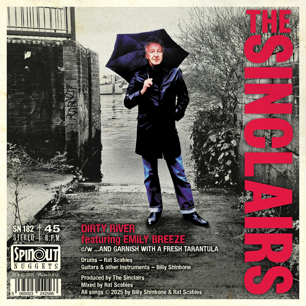 the album cover for Sinclairs - Dirty River / ...And Garnish With A Fresh