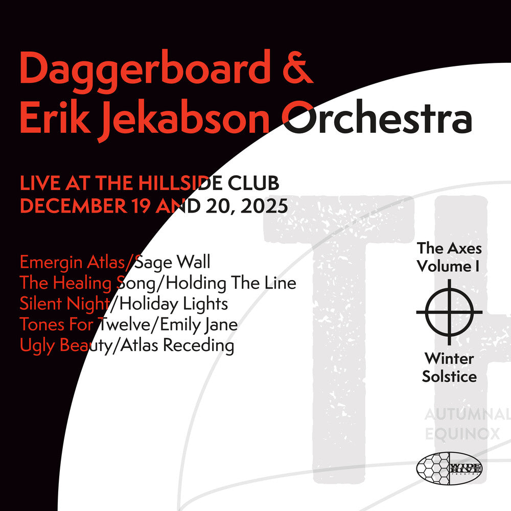the album cover for Daggerboard & Erik Jekabson  Orchestra - Axes Volume Iv: Winter Solstice