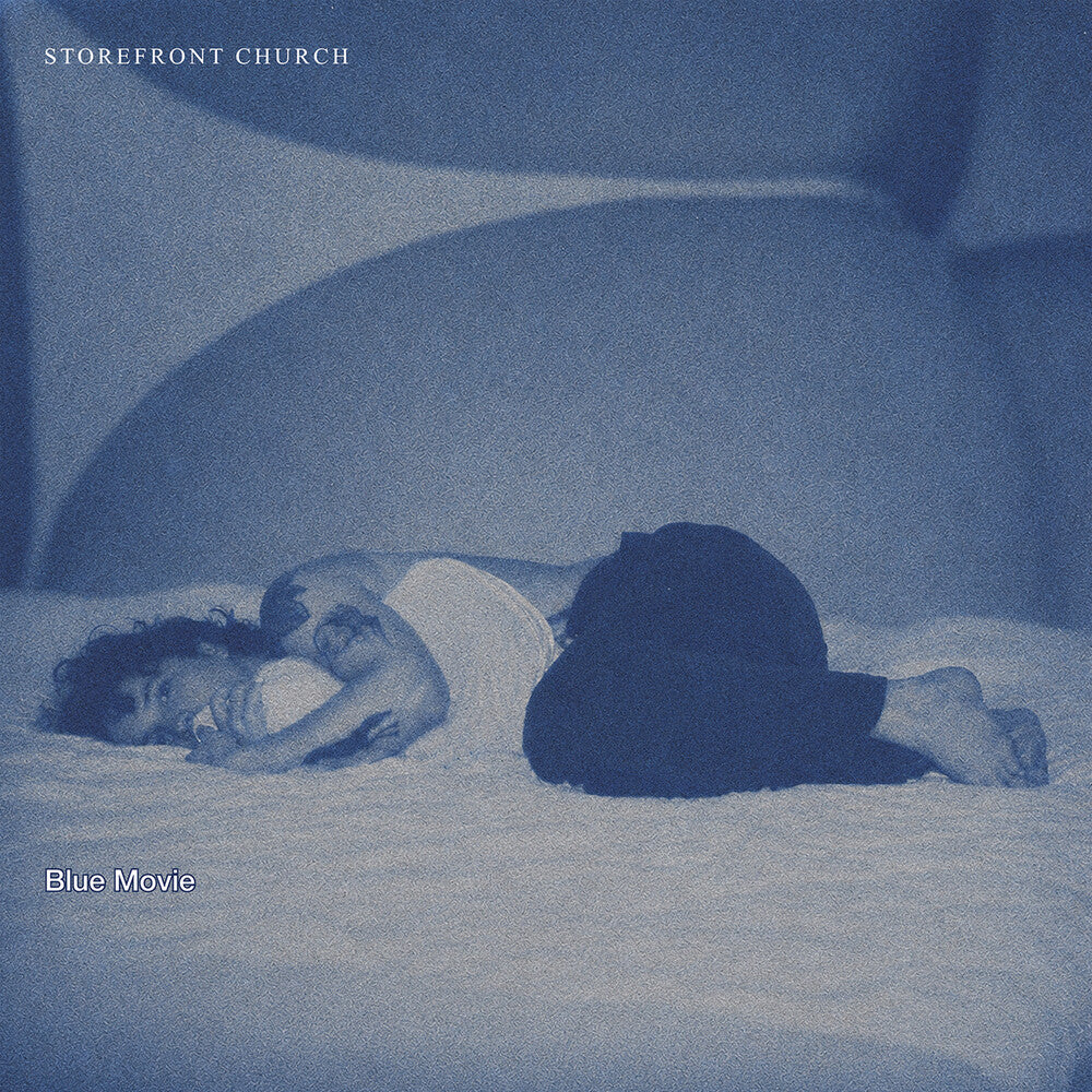 the album cover for Storefront Church - Blue Movie (Blk) (Uk)