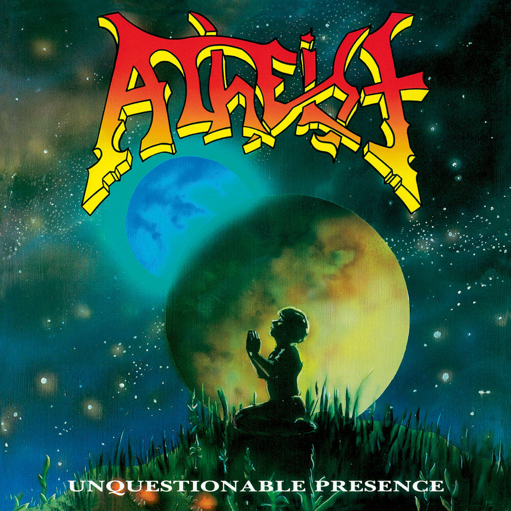the album cover for Atheist - Unquestionable Presence [Colored Vinyl] (Grn) (Uk)