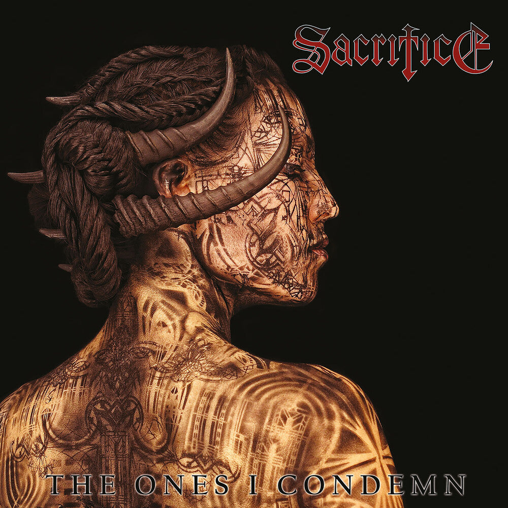 the album cover for Sacrifice - The Ones I Condemn - Gold