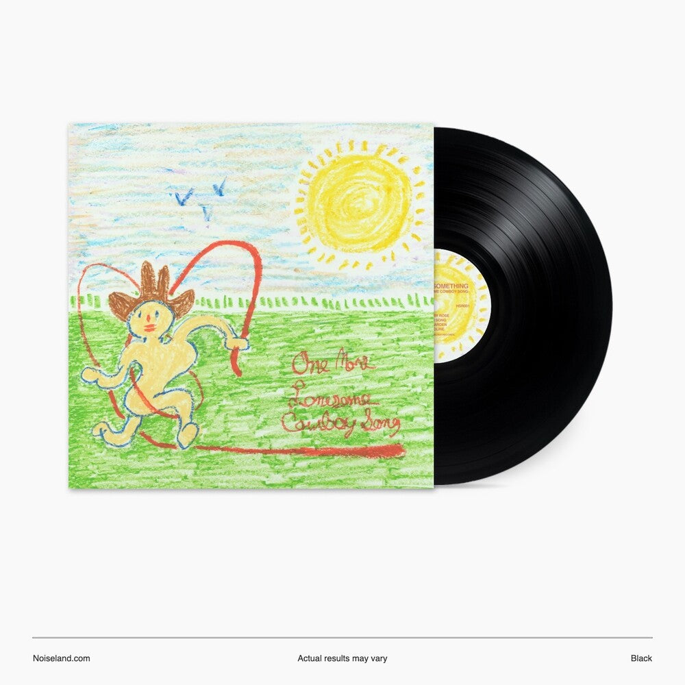 the album cover for Jonathan Something - One More Lonesome Cowboy Song [180g Black]