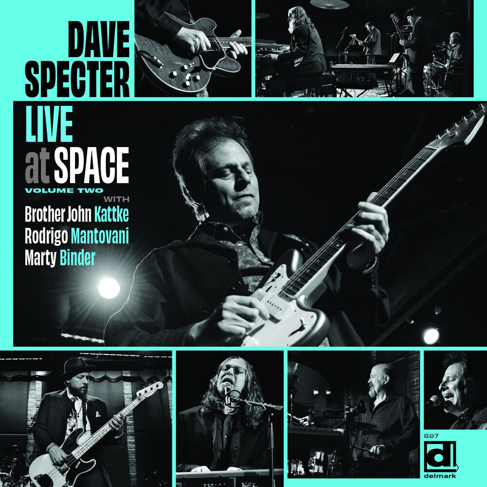 the album cover for Dave Specter - Live At Space, Volume 2