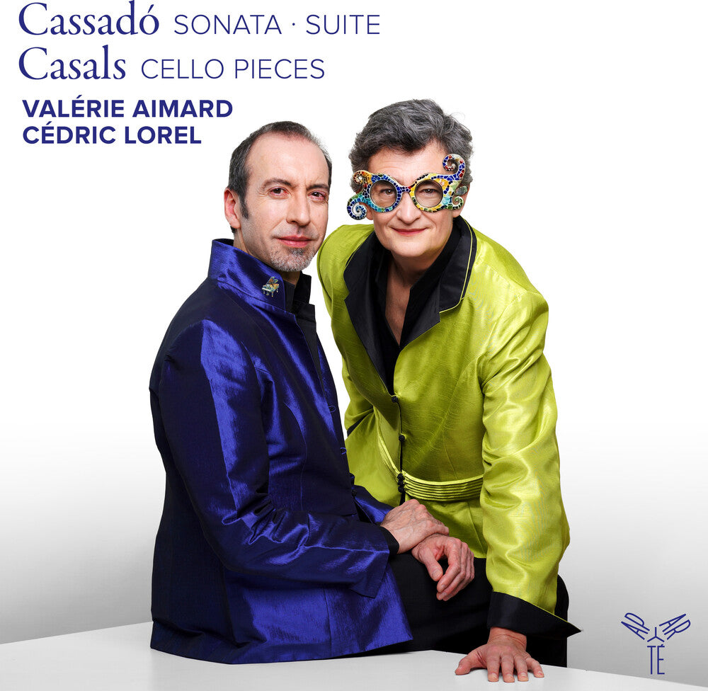 the album cover for Valerie Aimard - Cassado: Sonate Suite - Casals: Cello Pieces