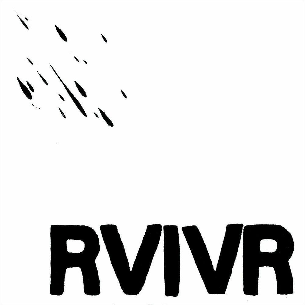 the album cover for RVIVR - Rvivr [Clear/Black Splatter]