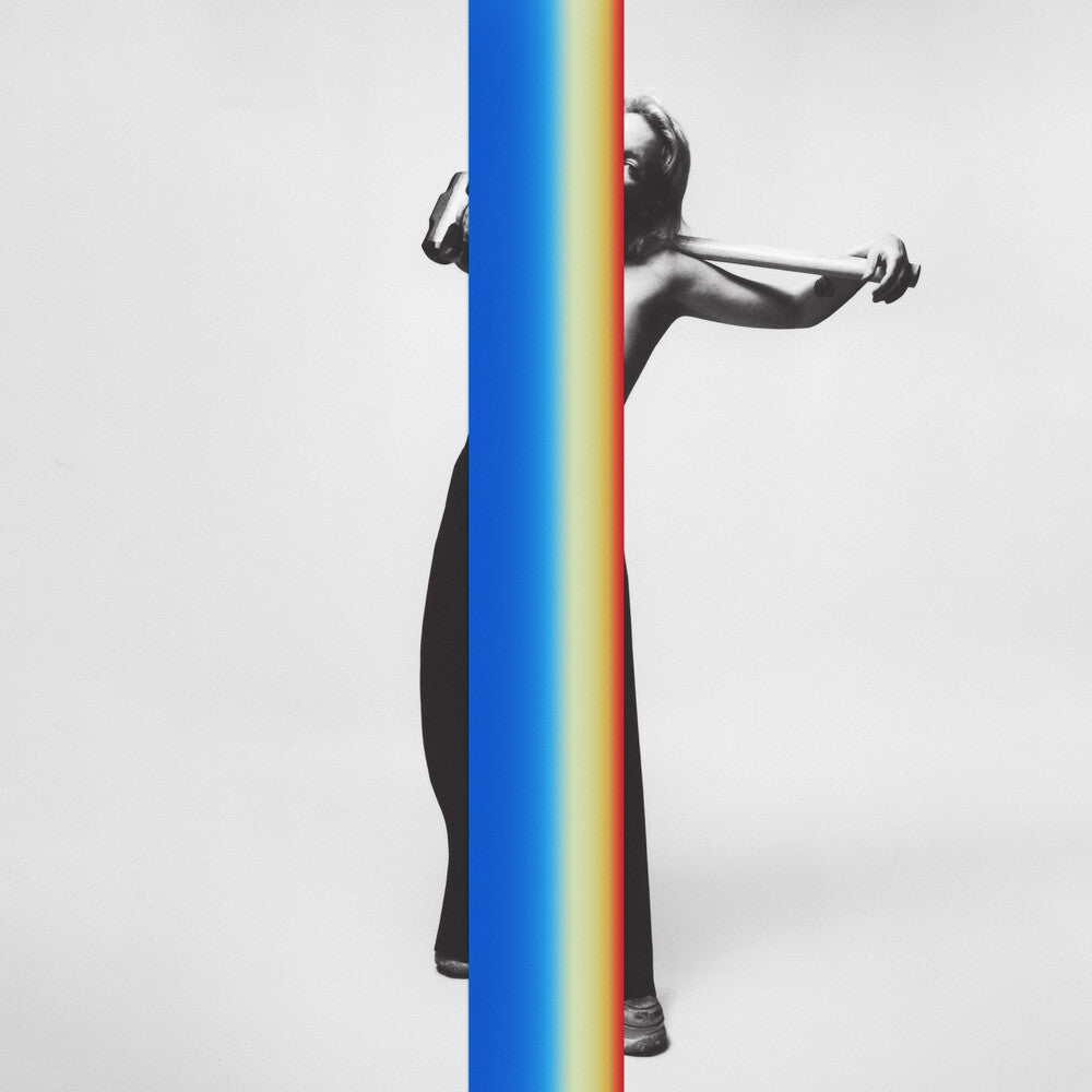 the album cover for Sylvan Esso - Ow [Indie Exclusive Angel of Death Purple]