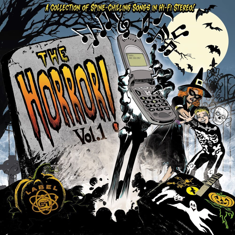 the album cover for Horror! Vol. 1 / Various (Dig) - Horror! Vol. 1 / Various [Digipak]