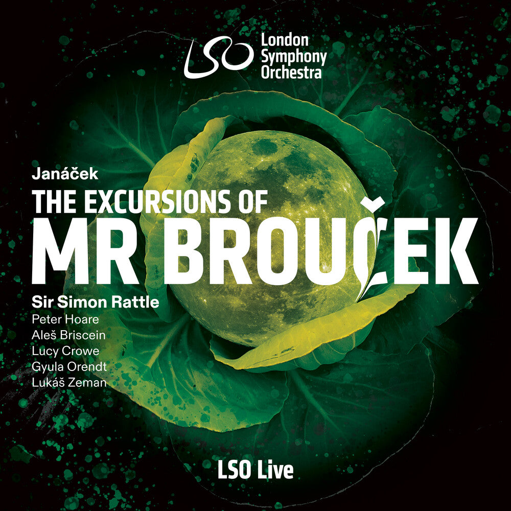 the album cover for London Symphony Orchestra - Janacek: The Excursions Of Mr Broucek