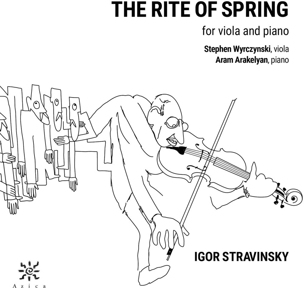 the album cover for Stephen Wyrczynski - Rite Of Spring