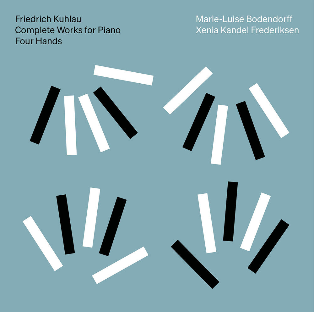 the album cover for Xenia Frederiksen  Kandel - Complete Works For Pno Four Hands
