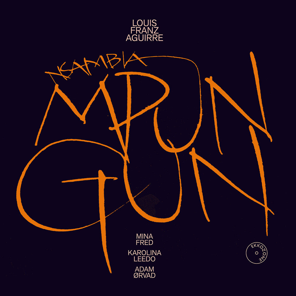 the album cover for Mina Fred - Louis Franz Aguirre: Nsambia Mpungun