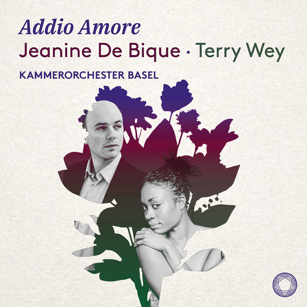 the album cover for De Jeanine Bique - Addio Amore