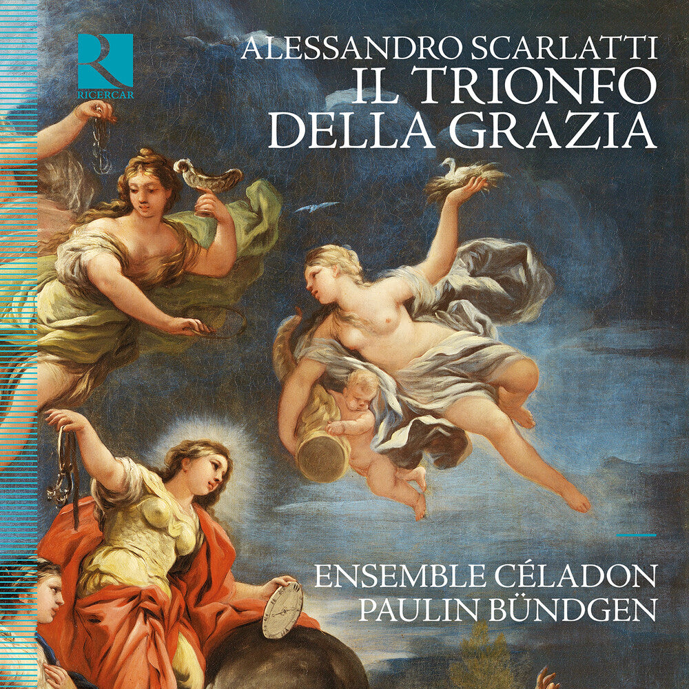 the album cover for Ensemble Celadon - Scarlatti: Il Trionfo Della Grazia