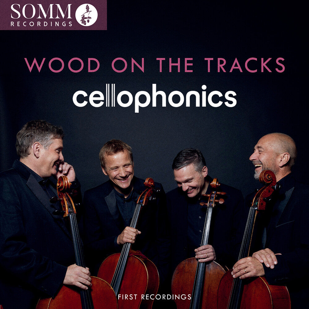 the album cover for Cellophonics - Wood On The Tracks