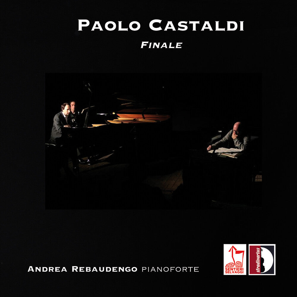the album cover for Andrea Rebaudengo - Paolo Castaldi: Finale - Andrea Rebaudengo (Piano)