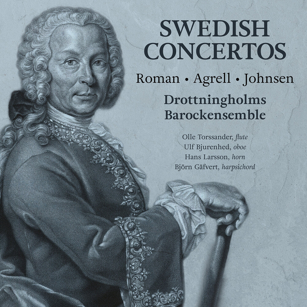 the album cover for Drottningholms Barockensemble - Swedish Concertos