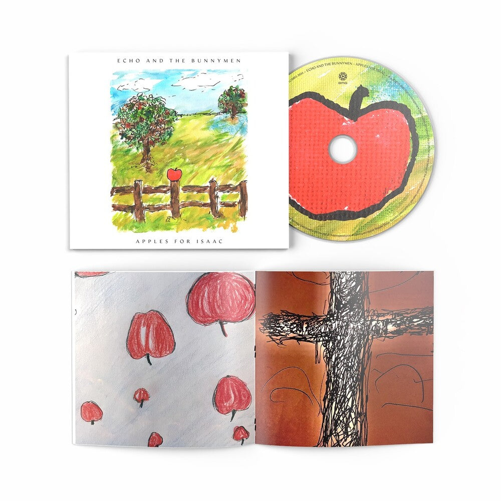 the album cover for Echo & The Bunnymen - Apples For Isaac