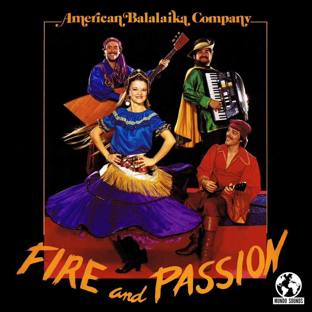 the album cover for Amercan Balalaika Company - Fire And Passion (Mod)