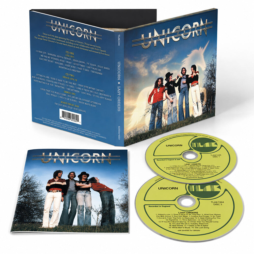 the album cover for Unicorn - Last Orders