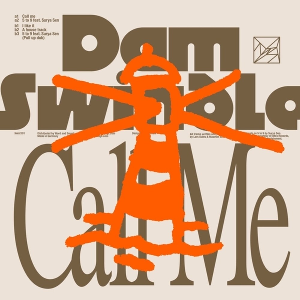 the album cover for Dam Swindle - Call Me (Ep)