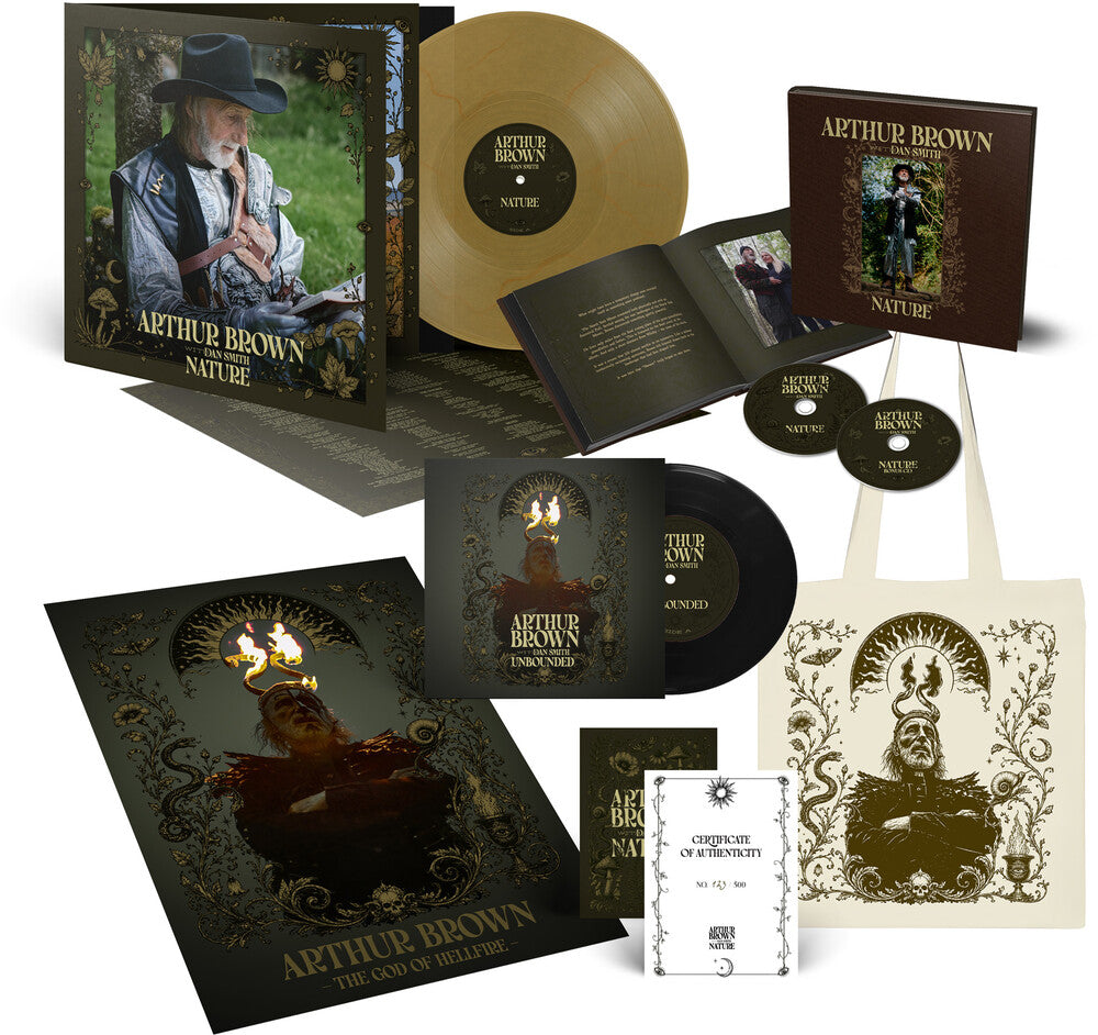 the album cover for Arthur Brown - Nature (Bonus Cd) [Colored Vinyl] (Gate) [Limited Edition] (Ofgv) (Wsv)