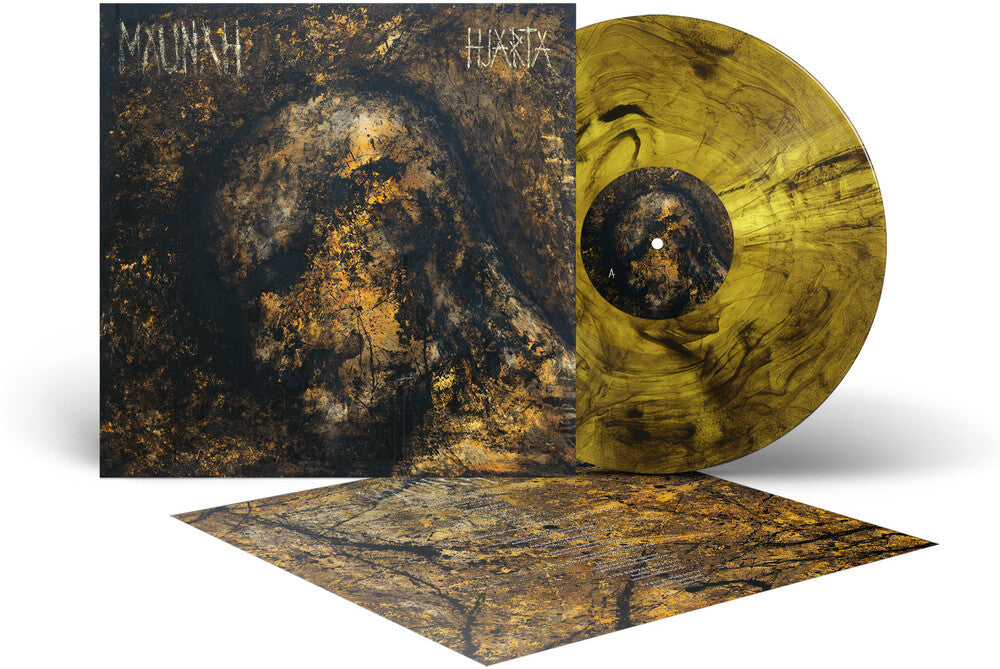 the album cover for Maunah - Hjarta (Blk) [Colored Vinyl] [Limited Edition] (Ofgv) (Ylw)