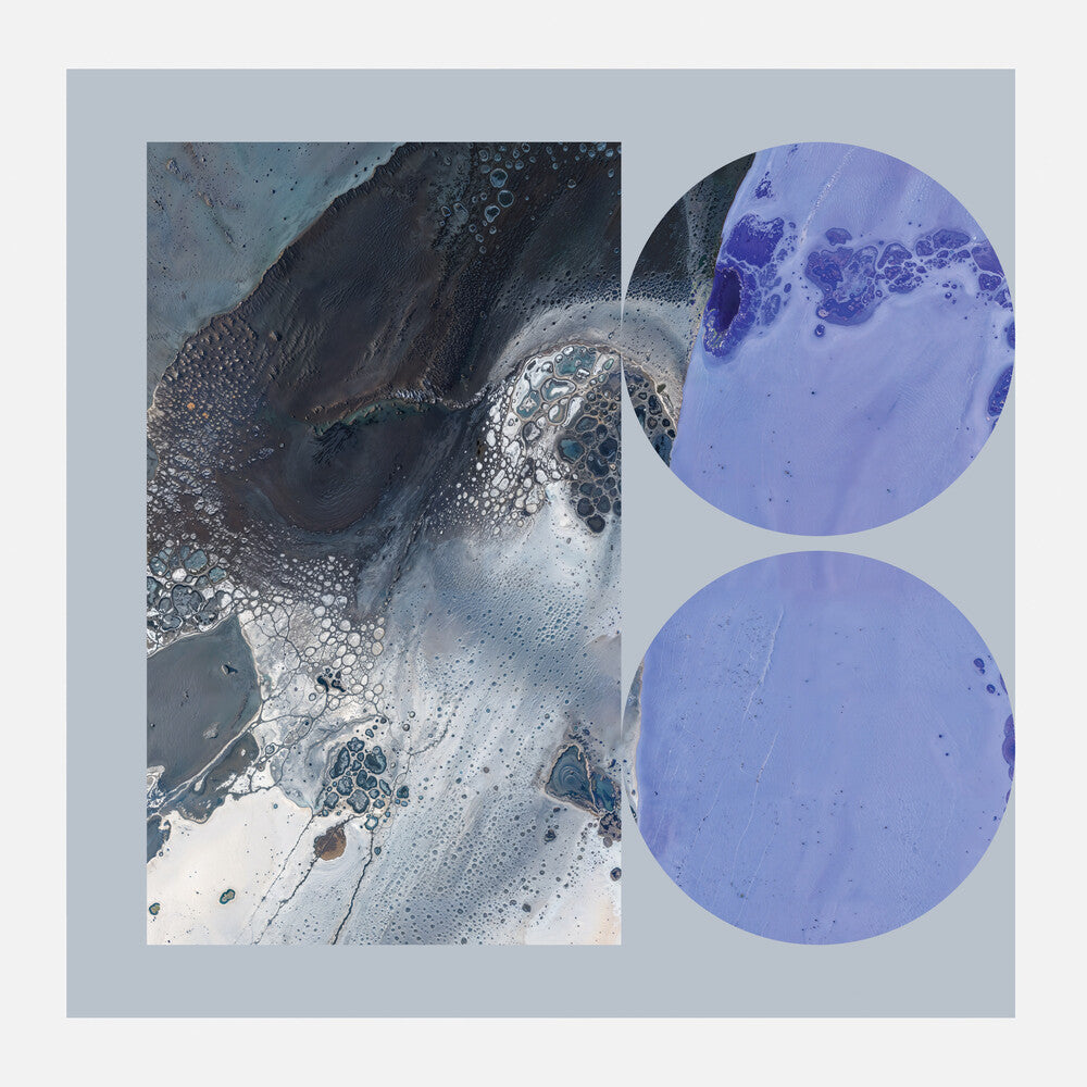 the album cover for Lusine - Melting Days [Blue Marble]