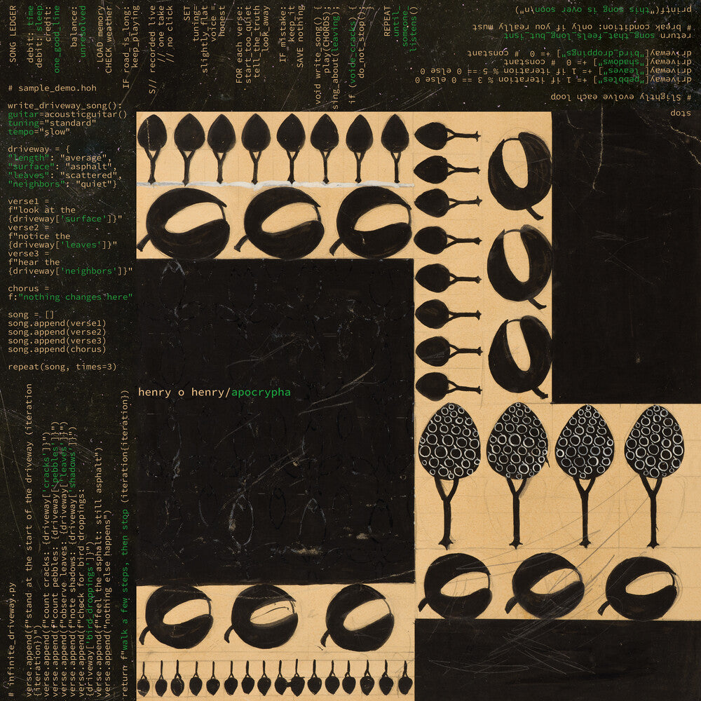 the album cover for Henry O Henry - Apocrypha