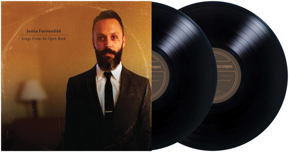 the album cover for Justin Furstenfeld - Songs From An Open Book [Black]