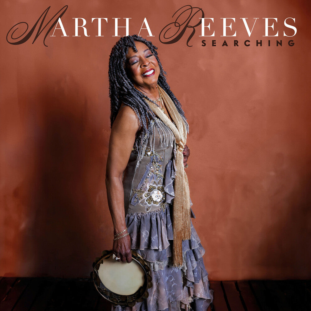 the album cover for Martha Reeves - Searching